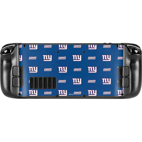 NFL New York Giants Blitz Series Steam Deck Handheld Gaming Computer Skin